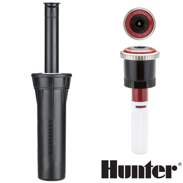 Zraszacz statyczny Pro-S z dyszą 1000 MP Rotator 90-210 stopni firmy Hunter o zasięgu 2,5m-4,6m