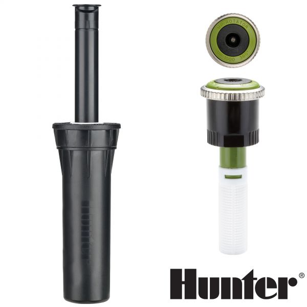Zraszacz statyczny Pro-S z dyszą 1000 MP Rotator 360 stopni firmy Hunter o zasięgu 2,5m-4,6m
