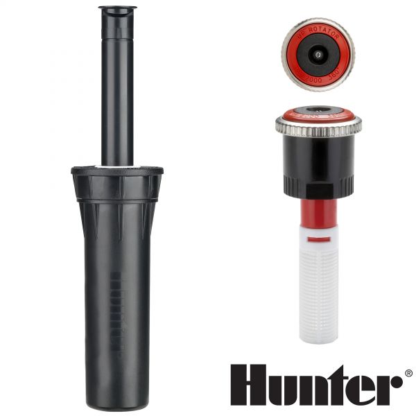 Zraszacz statyczny Pro-S z dyszą 2000 MP Rotator 360 stopni firmy Hunter o zasięgu 4m-6,4m