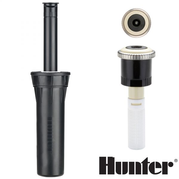 Zraszacz statyczny Pro-S z dyszą Left Corner MP Rotator firmy Hunter o zasięgu 1,5m-4,6m