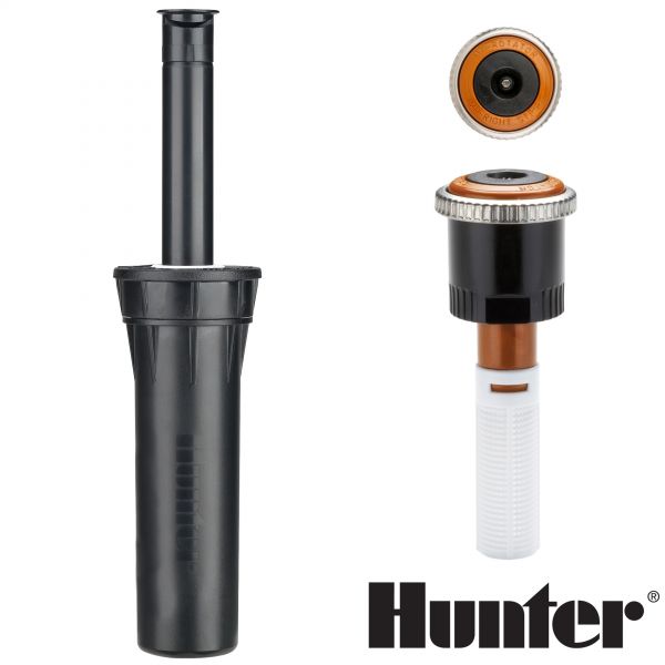 Zraszacz statyczny Pro-S z dyszą Right Corner MP Rotator firmy Hunter o zasięgu 1,5m-4,6m
