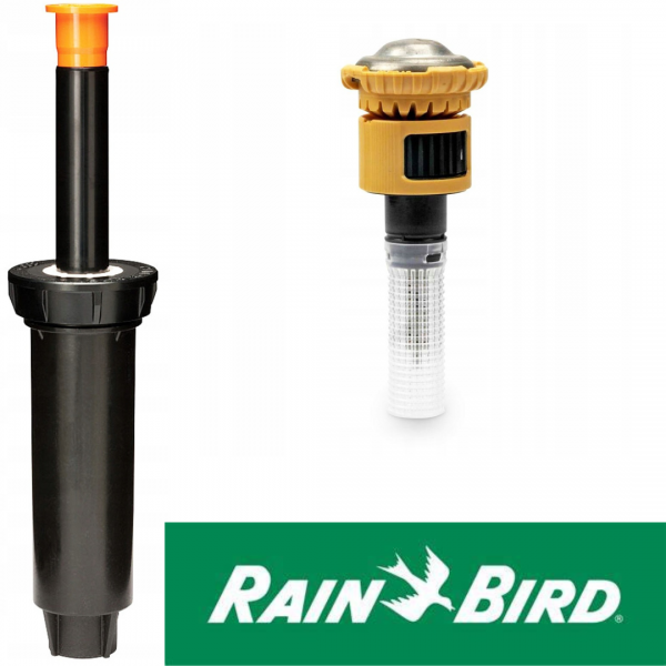 Zraszacz Rain Bird 1804 z dyszą R-VAN-18 360 stopni o zasięgu 4,0m - 5,5m