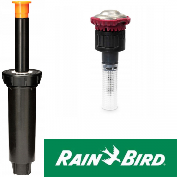 Zraszacz Rain Bird 1804 z dyszą R-VAN-24 45-270 stopni o zasięgu 5,2m - 7,3m