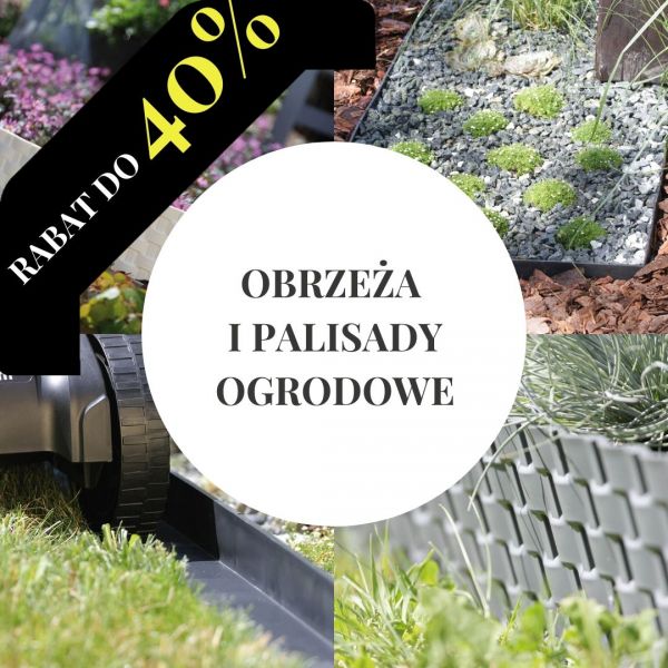 Obrzeża i krawężniki ogrodowe